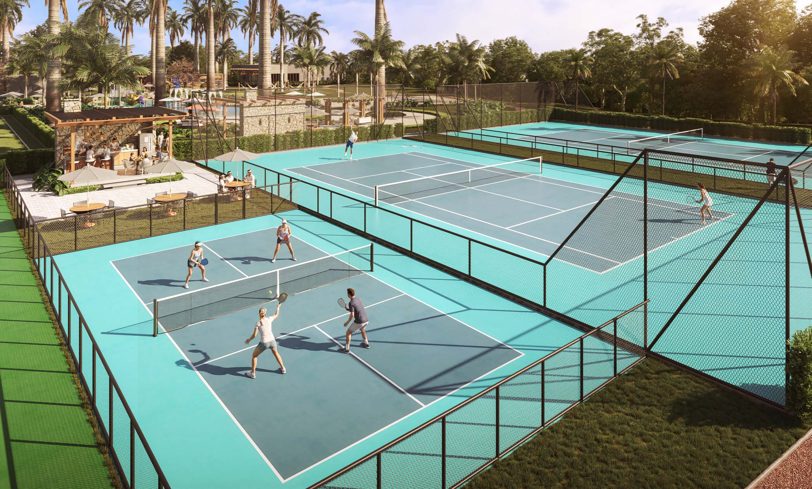 Atlantis Residencial Resort - Nova Odessa | Atlantis Residencial Nova Odessa. Loteamento fechado Nova Odessa. Terreno em Nova Odessa. Lotes em Nova Odessa. — Quadra de Tênis | Atlantis loteamento fechado. Terreno residencial Nova Odessa.